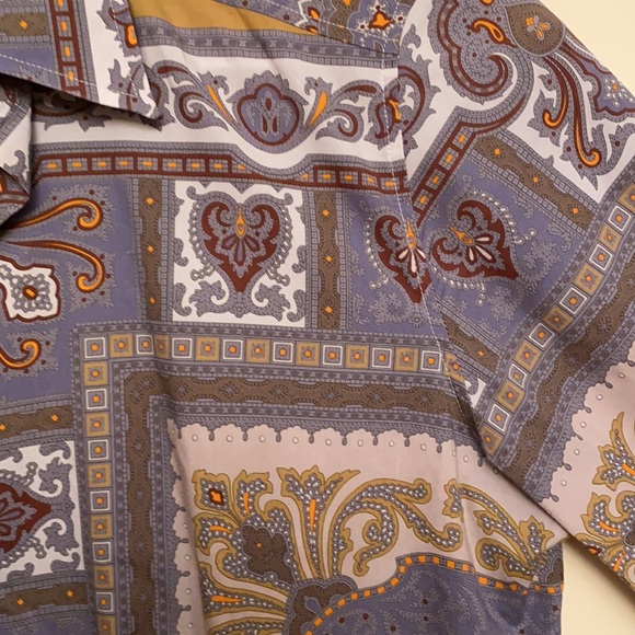 Etro Cotton Button Down. Sz 48! EUC - Picture 2 of 5